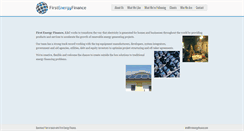 Desktop Screenshot of firstenergyfinance.com
